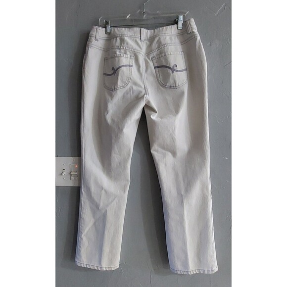 Chico's Pants Jeans Women Size 0,Pockers, 30 Inch Waist, 27 Inseam, Straingh Leg - Picture 3 of 8